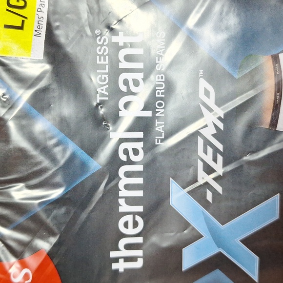 Hanes Thermal Long Underwear Men's Size Large 38-40 Cotton Poly Blend - Picture 2 of 7